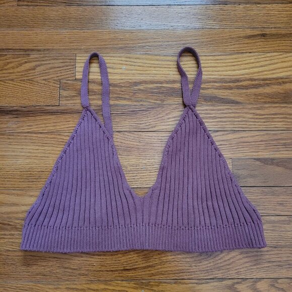 ZARA | Knit Bralette Top | Sz. XL - Picture 5 of 9